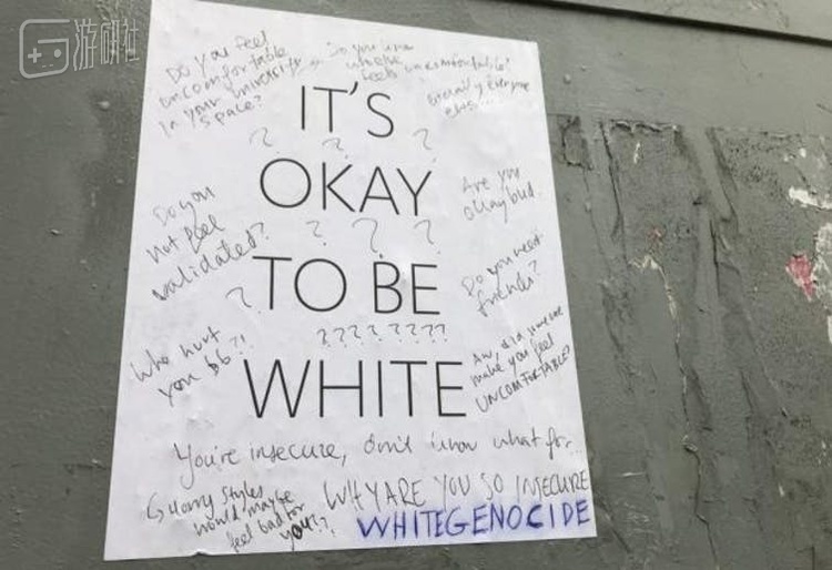 从线上讨论发展到线下的It's ok to be
white