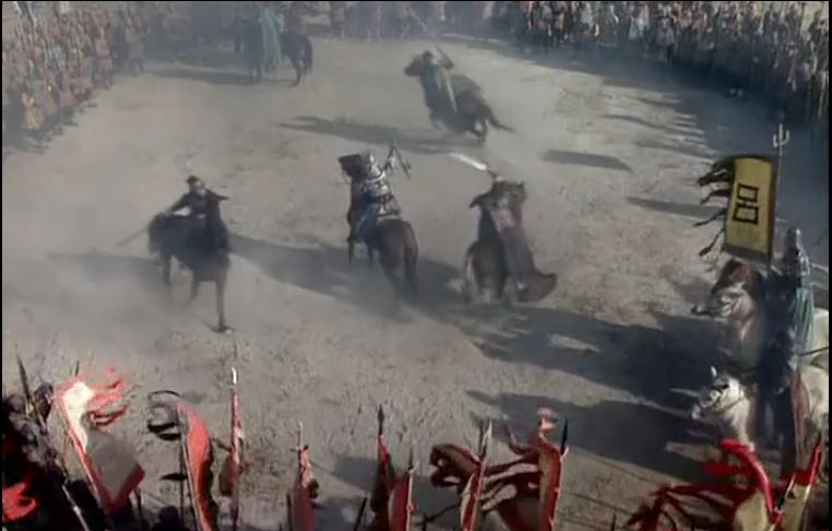 老三国经典战术：武将单挑，士兵呐喊助威