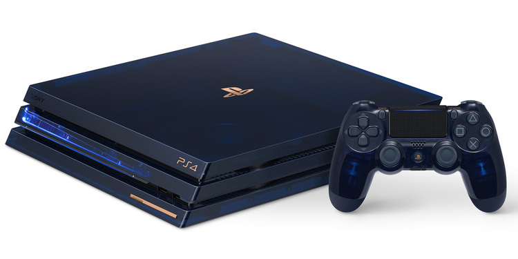 5亿 纪念版ps4 Pro开箱 全球只有5万台 游研社