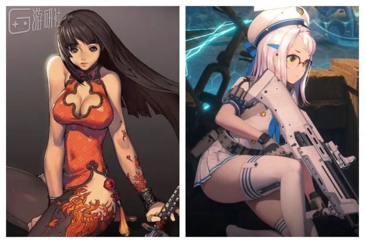 早年的《剑灵》VS如今的《NIKKE》