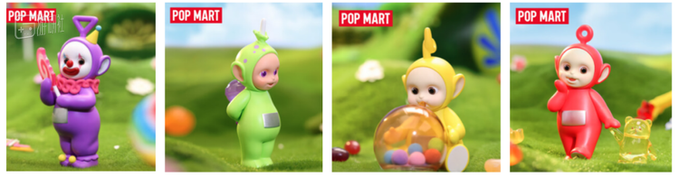 泡泡玛特的天线宝宝系列盲盒