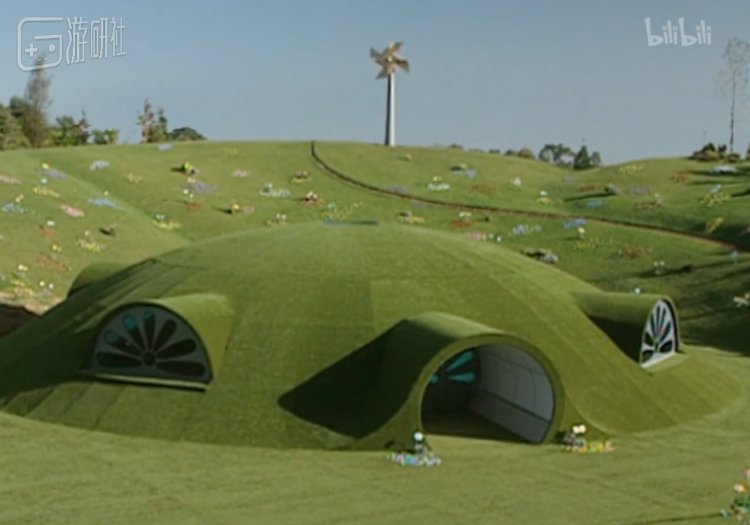 圆滚滚的房子和门窗