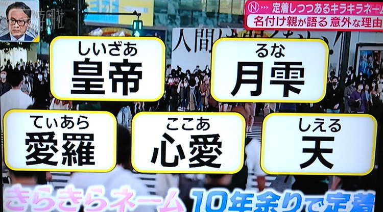 “皇帝” “爱罗 ” “心爱 ”