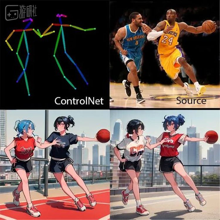 新晋AI绘画插件Controlnet，能大幅优化细节部分的处理与把控，大家普遍认为这是全新的技术突破