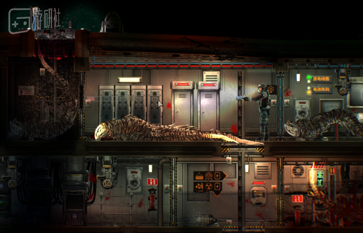 短短半分钟内，潜艇变成了自助餐厅