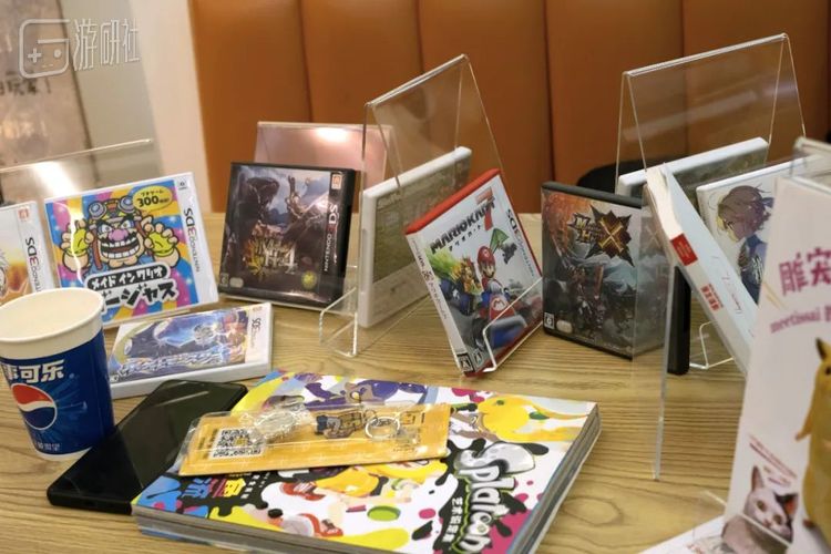 社友局准备的一些3DS游戏作为挑战任务