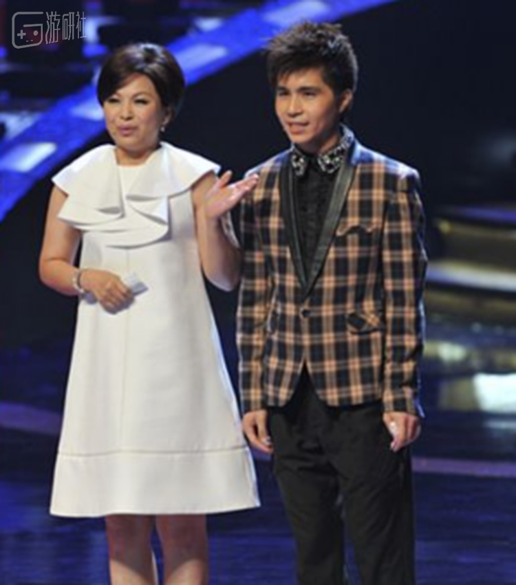 多年后，“母子”在大陆综艺节目中再度相聚