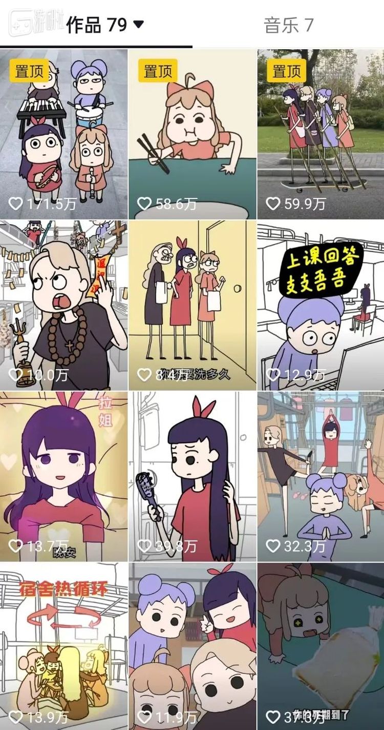 尽管进行过多种尝试，但A-SOUL成员的抖音账号都在今年初基本停止了运营