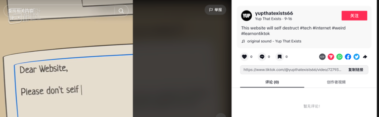 两个月前还有人在Tiktok上发介绍它的短视频