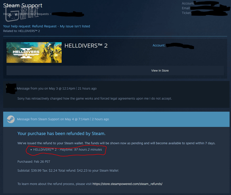 这些成功退款的玩家也将自己的经验技巧分享给了更多人