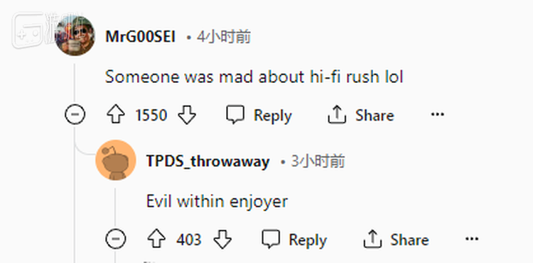 “有人为了《完美音浪》而疯狂”  “也可能是《恶灵附身》享受者”