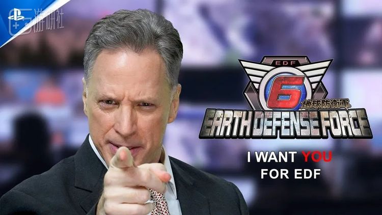 《地球防卫军6》5月发布的英文宣传片也模仿了此前《绝地潜兵2》大火的“征兵广告”