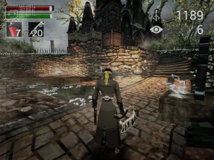  发布于2022年的同人游戏《血源诅咒PSX》截图