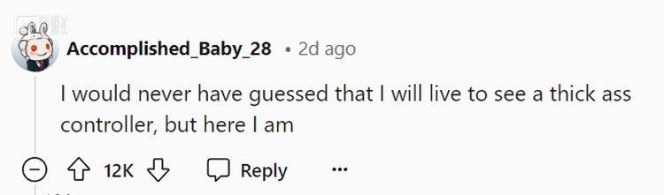 “我有生之年竟然能看到一个屁股型手柄”