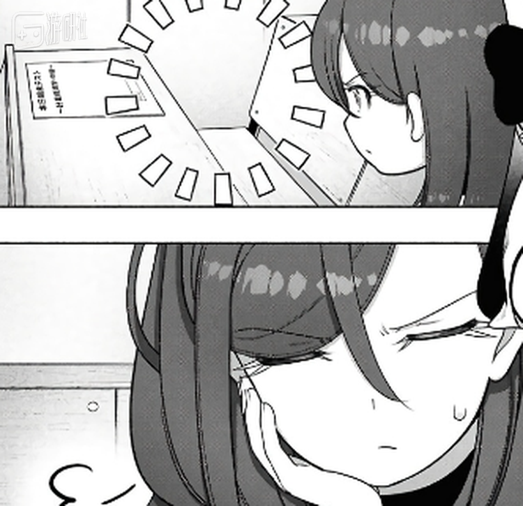 看到久留美没来考试，内心开始不安