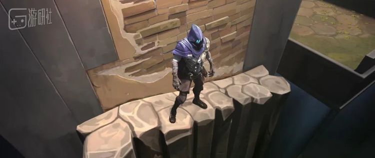 幽邃地窟的B点险路是可选的进攻方向之一，但前提是没摔下去