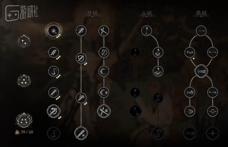 棍法的加点不算复杂，机制也都很直观