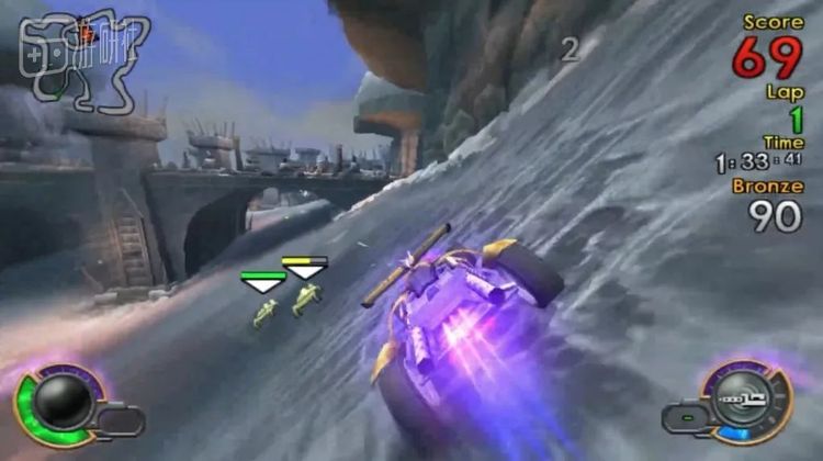 《杰克与达斯特X：战斗赛车》，顽皮狗在《神秘海域》前的上一部作品