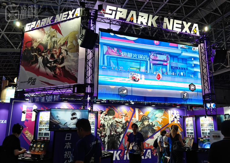 快手旗下游戏厂牌弹指宇宙也有带着《无尽梦回》出展TGS