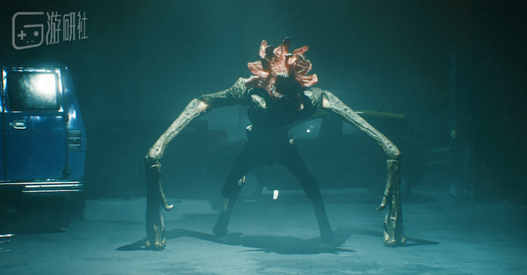 怪物的头壳打开，露出弱点