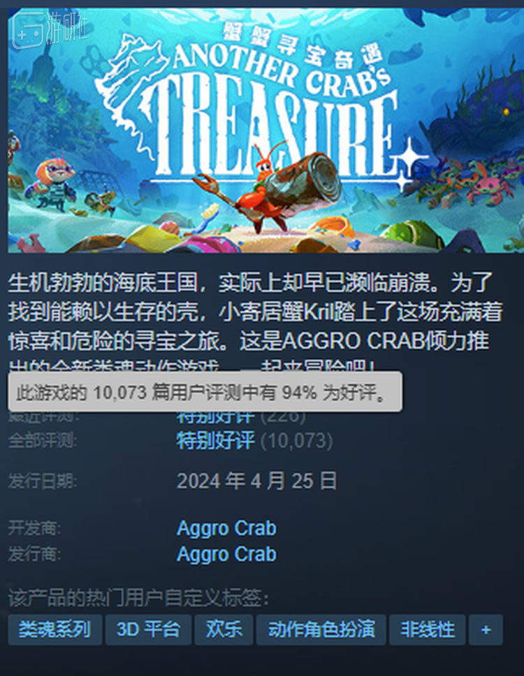 一万多条评测，同时达到了94%的好评率