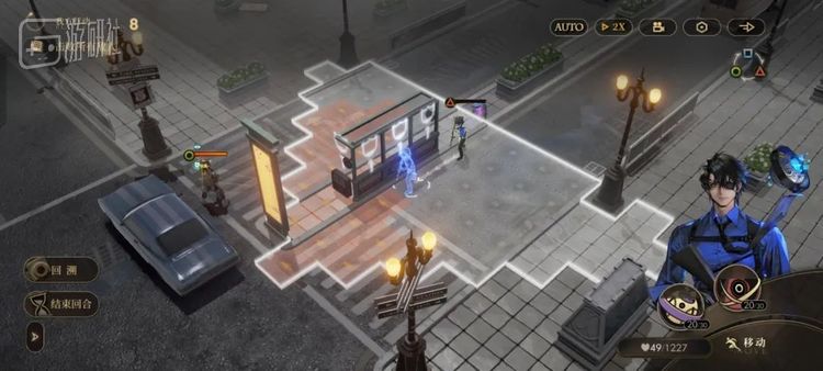 图中的掩体就是能挡一次伤害的类型