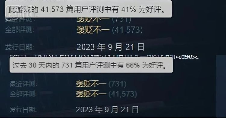 好评率从41%到66%