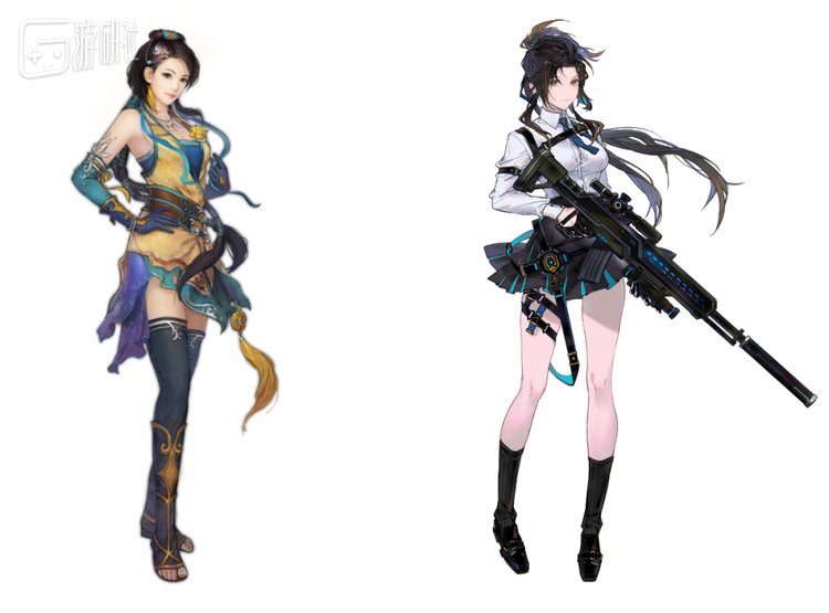 古剑和白荆中的风晴雪