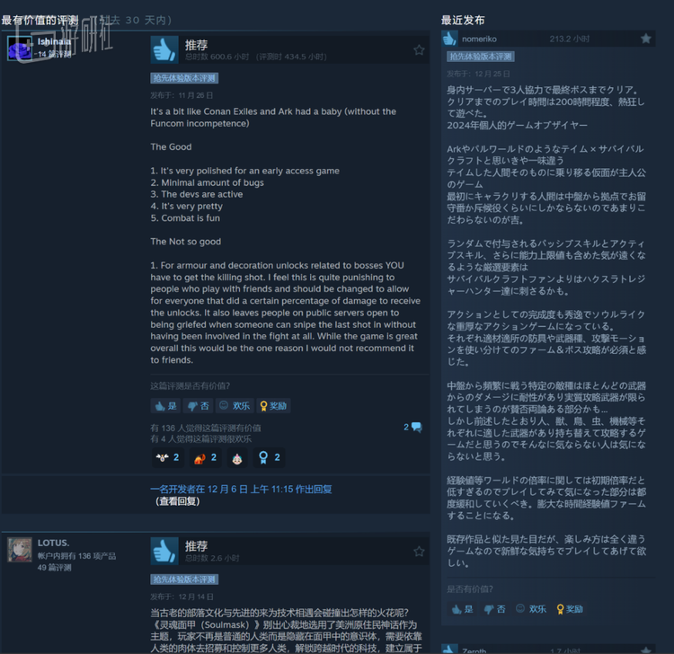 能看出留言的语种相当多样化