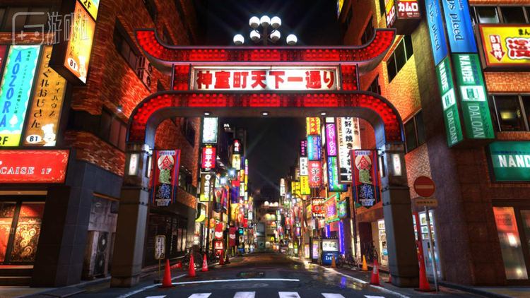 人中之龙中的神室町