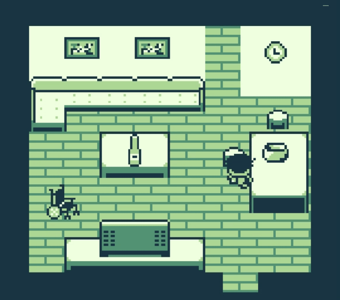 “奶奶曾坐在这里的沙发上”