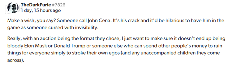 “希望不会是马斯克或特朗普”