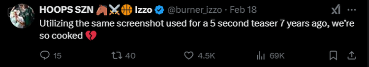 “他们甚至还在用七年前的宣发截图，我们完蛋了。”