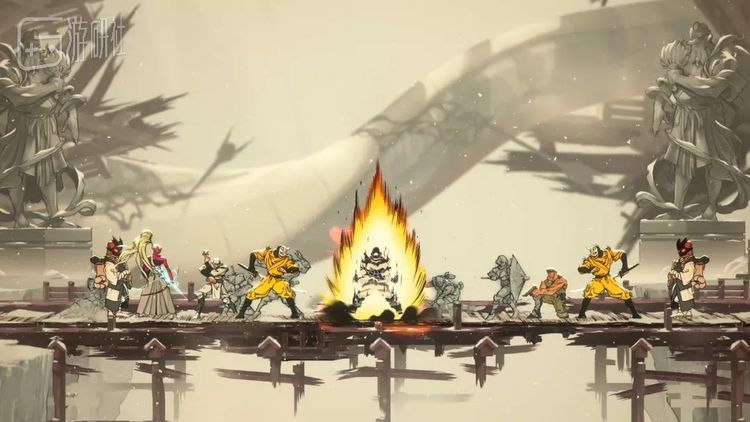 Lizardcube制作的游戏随便截张图就是插画级别