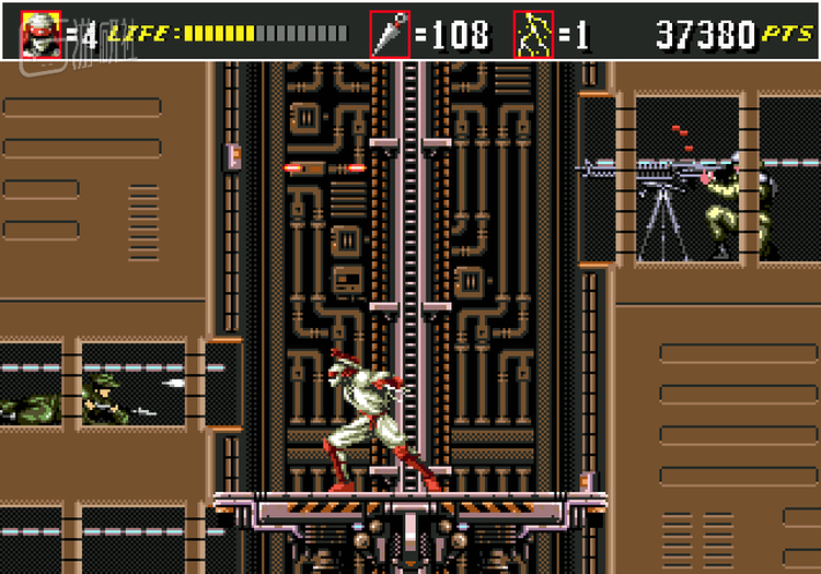 《超级忍2》提供了更多样的关卡
