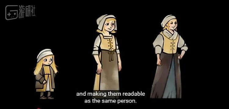 看着小女孩厄苏拉长大