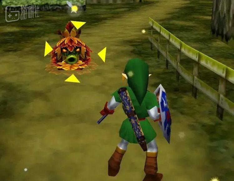 《塞尔达传说：时之笛》中的锁定