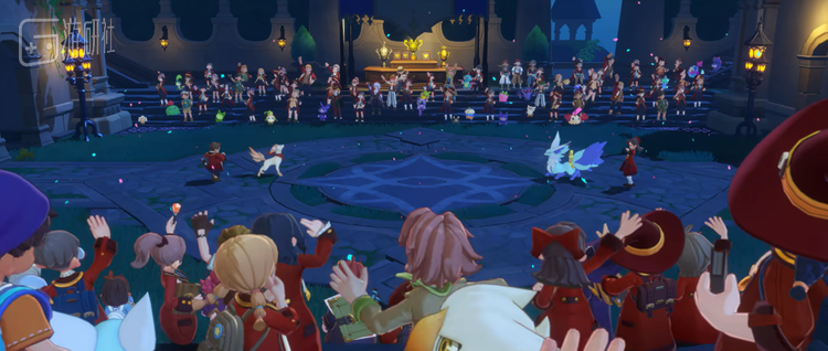 今天开了“等等鸭测试”的开放世界抓宠游戏《洛克王国：世界》