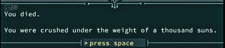 “你被一千个太阳的重量压死了”