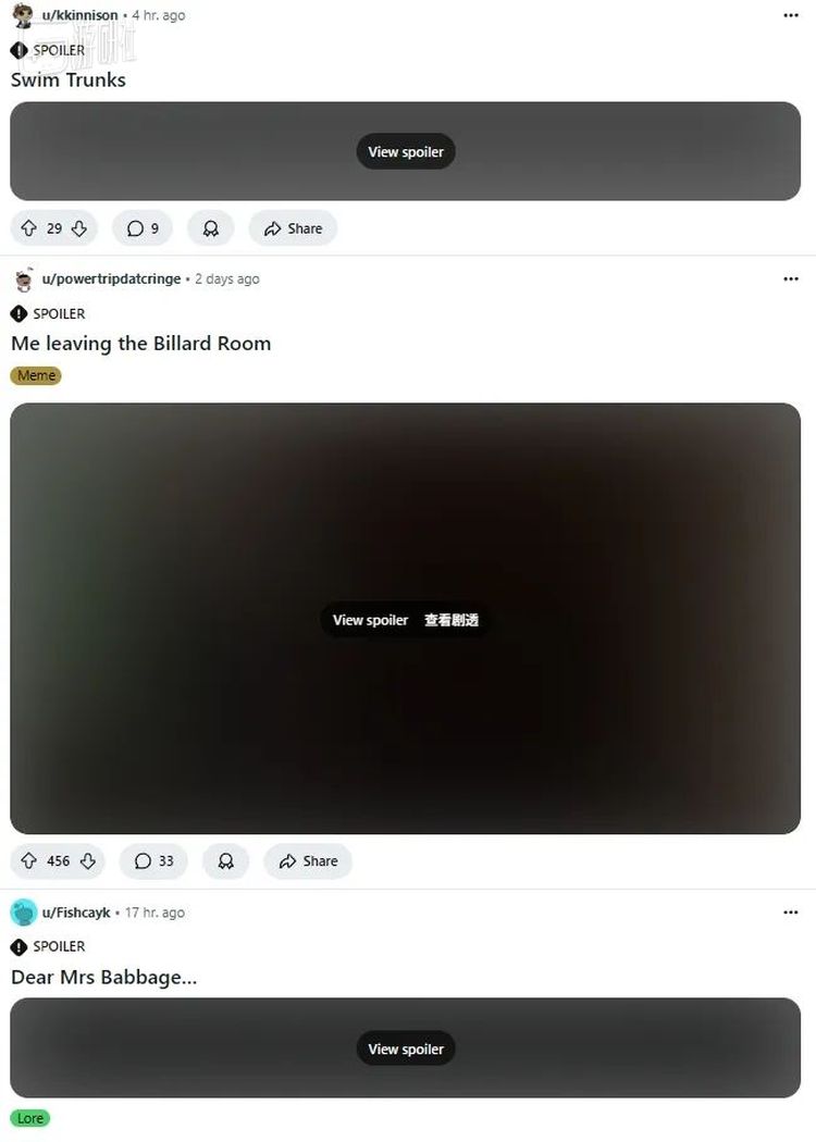 逛《蓝途王子》的Reddit社区就像在看SCP档案