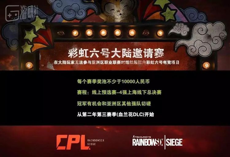 后来R6SCPL也更名为更正规的“彩虹六号大陆邀请赛”