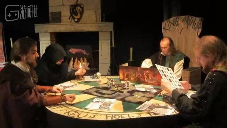 桌面角色扮演游戏的游玩场景