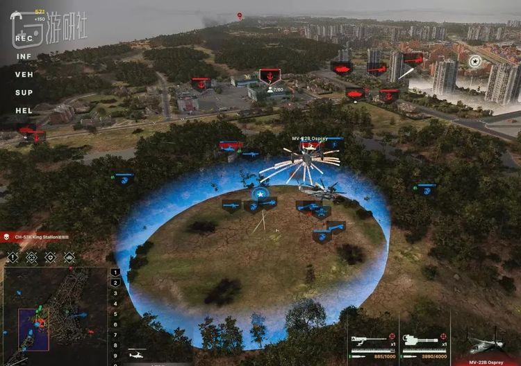 直升机火力强大，但在防空导弹面前会光速坠机