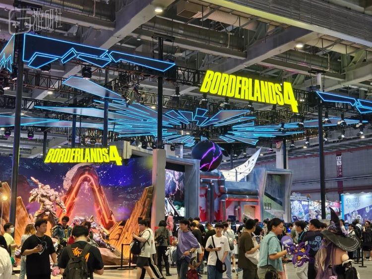 《无主之地4》BW展台