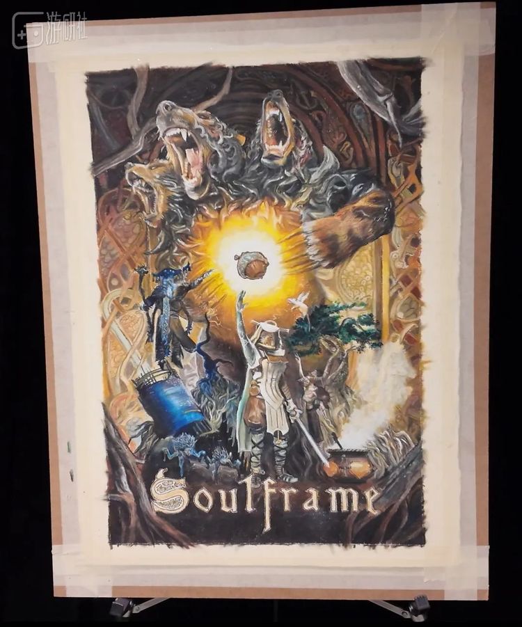 TennoCon现场展示的《Soulframe》新海报