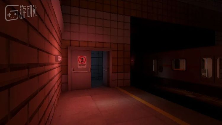 游戏中的地铁站