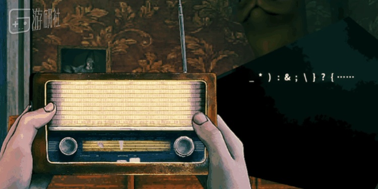 调节旋钮后，收音机实现了从乱码到文字的过渡