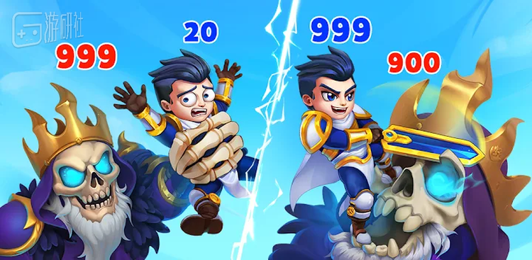 当你看到这个广告时，就知道Herowars正在你面前