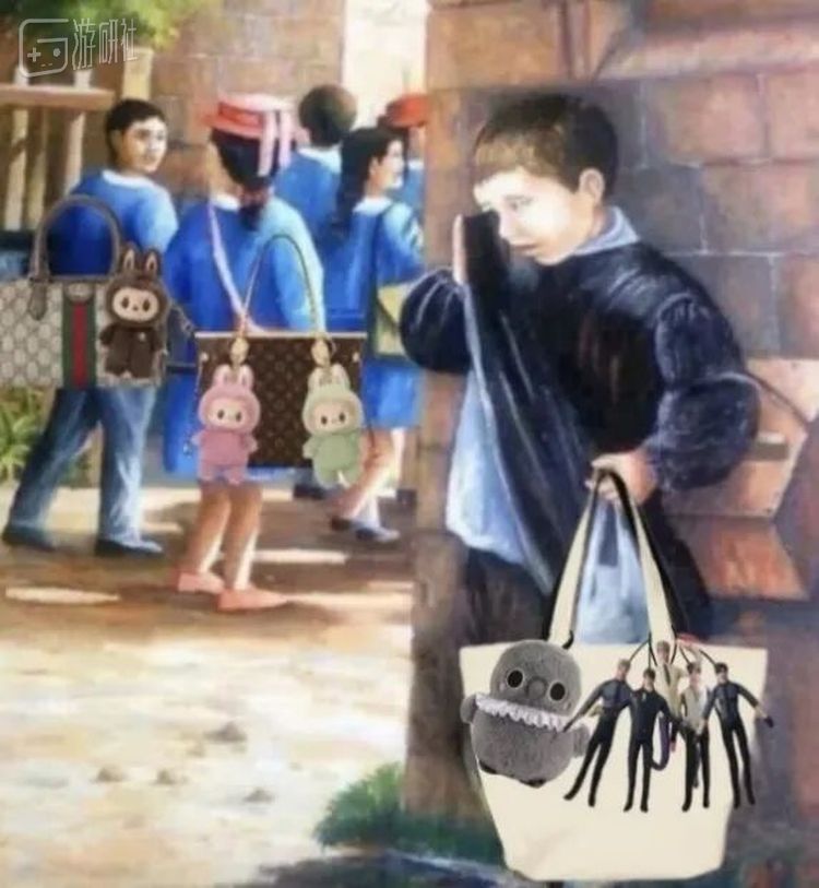 “别人在玩Labubu的时候，我在玩老鼠干”