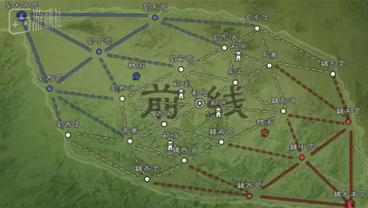 都邑位于地图中心